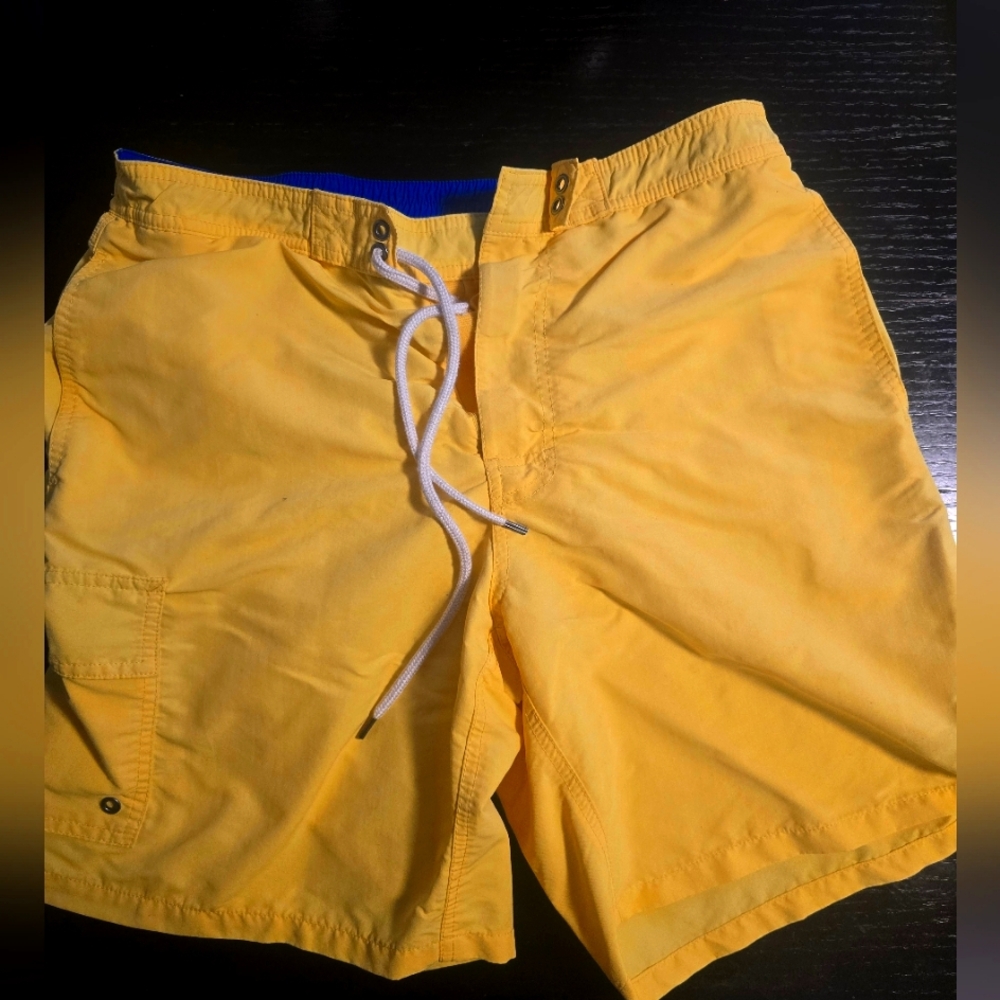 Polo Ralph Lauren Yellow Swim Shorts (Great CONDITION)